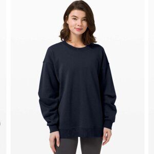 Lululemon Perfectly Oversized Crew True Navy Size XL